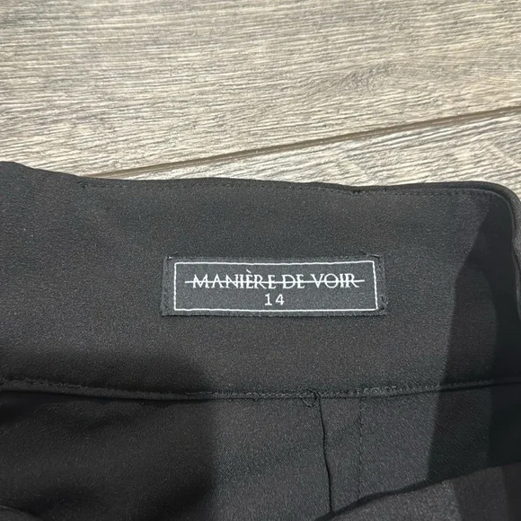 • Maniere De Voir • Women’s CORSET ZIP TROUSERS
Black 14 - Picture 5 of 6